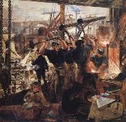 William Bell Scott Iron and Coal USA oil painting reproduction